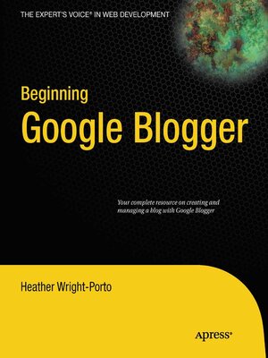 cover image of Beginning Google Blogger
